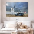 thumbnail image 2 of Elephant Stock Let Freedom Reign Wall Art - Horizontal Canvas Wall Art - Living Room Wall Decor - Architecture Canvas - Blue And Yellow Decor By Lori Deiter - 51" x 34", 2 of 8