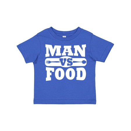 

Inktastic Man Vs Food Gift Toddler Boy or Toddler Girl T-Shirt