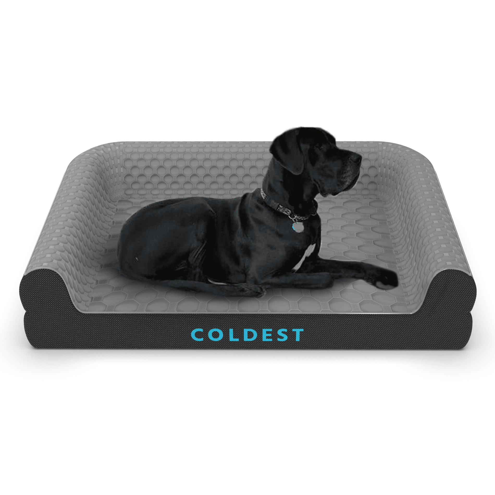 Coldest Cozy Dog Bed Cooling Medium Dog Beds Washable Removable Cover Comfortable and Anti