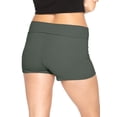 thumbnail image 4 of Stretch Is Comfort Women's Teamwear Foldover Yoga Shorts | Adult Small - 3x, 4 of 6