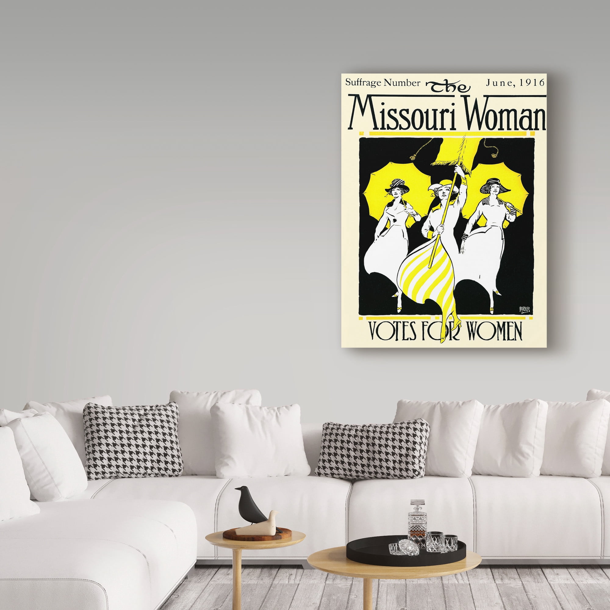 Trademark Fine Art 'The Missouri Woman, 1916' Canvas Art by American School