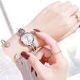thumbnail image 4 of Ausyst Watch for Women Fashion Star Inlaid Rhinestone Stainless Steel Watch Ladies Quartz Watch on Sale Clearance, 4 of 4