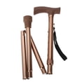 thumbnail image 4 of Bastón Plegable de Seguridad para Personas Mayores, Guía, Bastón Ciego, Muleta de Bronce, Longitud Ajustable, Antideslizante, Correa de Muñeca Humanizada, 4 of 7