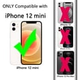 thumbnail image 3 of Phone Case for iPhone 12 Mini, Clear Case Protective Bumper Slim Cover, 3 of 7