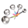 thumbnail image 4 of Garosa Thermal Insulation Measuring Cup,5pcs Stainless Steel Thermal Insulation Measuring Scale Cups Set Kitchen Cooking Baking Tool,Scale Cups, 4 of 8