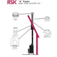thumbnail image 1 of Airjet Kit de Support de Toit 6SRSK 6 Po., 1 of 1
