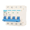 thumbnail image 2 of Disyuntor en miniatura, disyuntor 4P MCB Interruptor de protección de montaje en riel DIN 400V 63A 4500A Capacidad de ruptura, 2 of 14