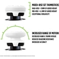 thumbnail image 3 of KontrolFreek FPS Freek Galaxy Blanco para Playstation 4 (PS4) y Playstation 5 (PS5) | Thumbsticks de rendimiento | 1 de gran altura, 1 de media altura | Blanco, 3 of 3