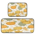 thumbnail image 2 of Kitchen Floor Mat 2 Sets Carpet Floor Mat Kitchen Mat Bathroom Mat Living Room Mat Bedroom Mat Absorbent Delicate Fabric No Ball Pumpkin Beautiful, 2 of 7