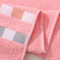 thumbnail image 6 of JUSEO Bath Towel Thickened Soft Absorbent Towel, Pink Bathroom Accessories, 6 of 8