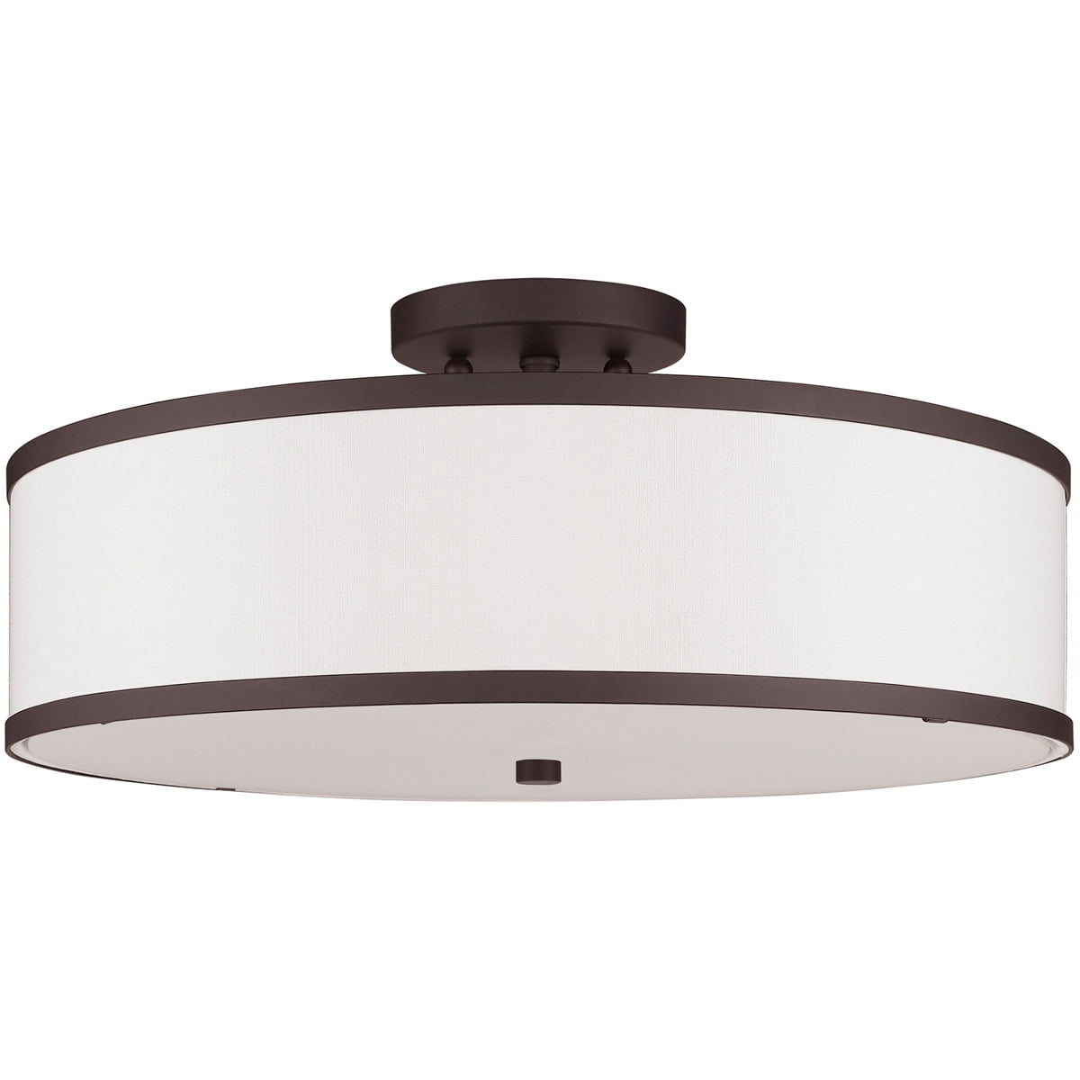 3 Light Bronze Ceiling Light fixture with Steel base material