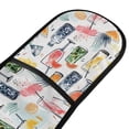 thumbnail image 2 of Dailycode Double Sided Oven Mitt with Loop Heat Resistant Kitchen Long Potholders 7" x 35" Drink on Glass, 2 of 6
