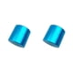 thumbnail image 1 of Injueey Pool Cue Chalk Holder Organizador Forma redonda Fácil de usar Carrier Case Metal Black 2piezas Azul, 1 of 1