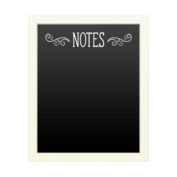 Trademark Fine Art 'Notes Serrif' Chalkboard by ABC