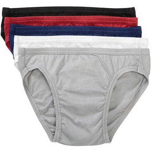 Life by Jockey Men's Bikini Briefs, 5Pack