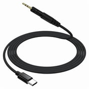 USB C to 2.5 mm Audio Cable for Audio Technica ATH-M40x, ATH-M50x, ATH-M60x, ATH-M70x Headphone for Samsung Galaxy S24 S23, iPad Pro, iPhone 16/15 Pro Max Plus 4.75 FT