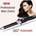 thumbnail image 6 of Hair Curling Wands Auto Curling Irons Automatic Hair Curler 28mm Curl 1.1inch Curl Hair Waving Iron Hair Styling Iron Hair Crimper Hair Waver 60s Instant Heat Wand 110-220v (1.1"/28mm Curl, Black), 6 of 10