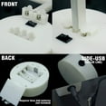 thumbnail image 2 of Jygee Ghost Shaped Halloween LED Sign Plastic Lamp Decorative Art Light Wall Decoration, 2 of 8