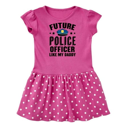

Inktastic Future Police Officer Like My Daddy Gift Baby Girl Dress