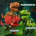 thumbnail image 4 of Ounissouiy Kit de juego de desmontaje para niños con taladro eléctrico de plástico, 3 uds. Videojuegos portátiles Ounissouiy FN000119-00B, 4 of 6