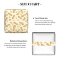 thumbnail image 5 of Cauagu Peanuts3 Print Tissue Box Cover,Leather Square Holder - Decorative Holder/Organizer for Bathroom, Night Stands, Office Desk & Car 5"X5"X5", 5 of 7
