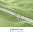 thumbnail image 4 of 900 TC 100% Egyptian Cotton Duvet Cover Zipper Closur Ultra Soft Durable and Fade Resistant Solid Pattern, 4 of 8
