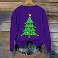 thumbnail image 1 of Taylonsss Chandail en Molleton de Noël à Col Rond pour Femmes Manches Longues Chandail Décontracté pour Hiver et Printemps Usage Quotidien, 1 of 5