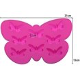 thumbnail image 5 of SHAR Silicone Ice Cube Tray - Butterfly Pattern - Pink, 5 of 5