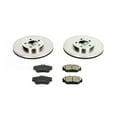 thumbnail image 3 of Power Stop Front Stock Replacement Brake Pad and Rotor Kit KOE1318, 3 of 8
