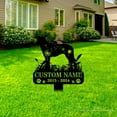 thumbnail image 4 of Handmadetneonsign Chinook Dog Memorial Metal With Stake, Chinook Metal Name Sign Stake, Dog Metal Stake Decor 45240, 4 of 5