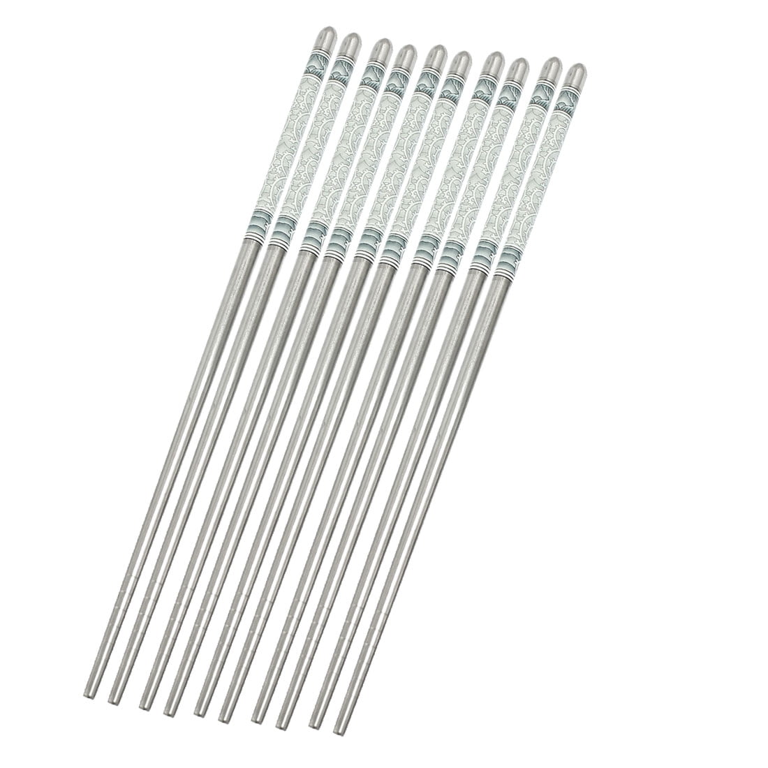 Creative Gift 1 Pair Stainless Steel Chopsticks Chop Sticks Beautiful Design 