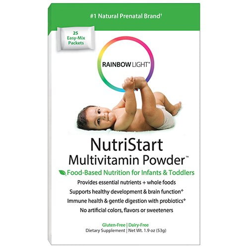 Rainbow Light NutriStart Multivitamin Dietary Supplement Powder Packets