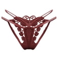 thumbnail image 4 of Tbopshirt Lingerie for Women,Womens Lingeries Fashion Lace Women Solid Comfort Underwear Skin Friendly Briefs Panty Intimates Thon,Valentines Day Gift for Her, 4 of 5