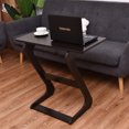 thumbnail image 3 of Costway Canapé Table Table de Chevet Console Snack TV Café Plateau PC Ordinateur Portable Bureau Z-Shape, 3 of 10
