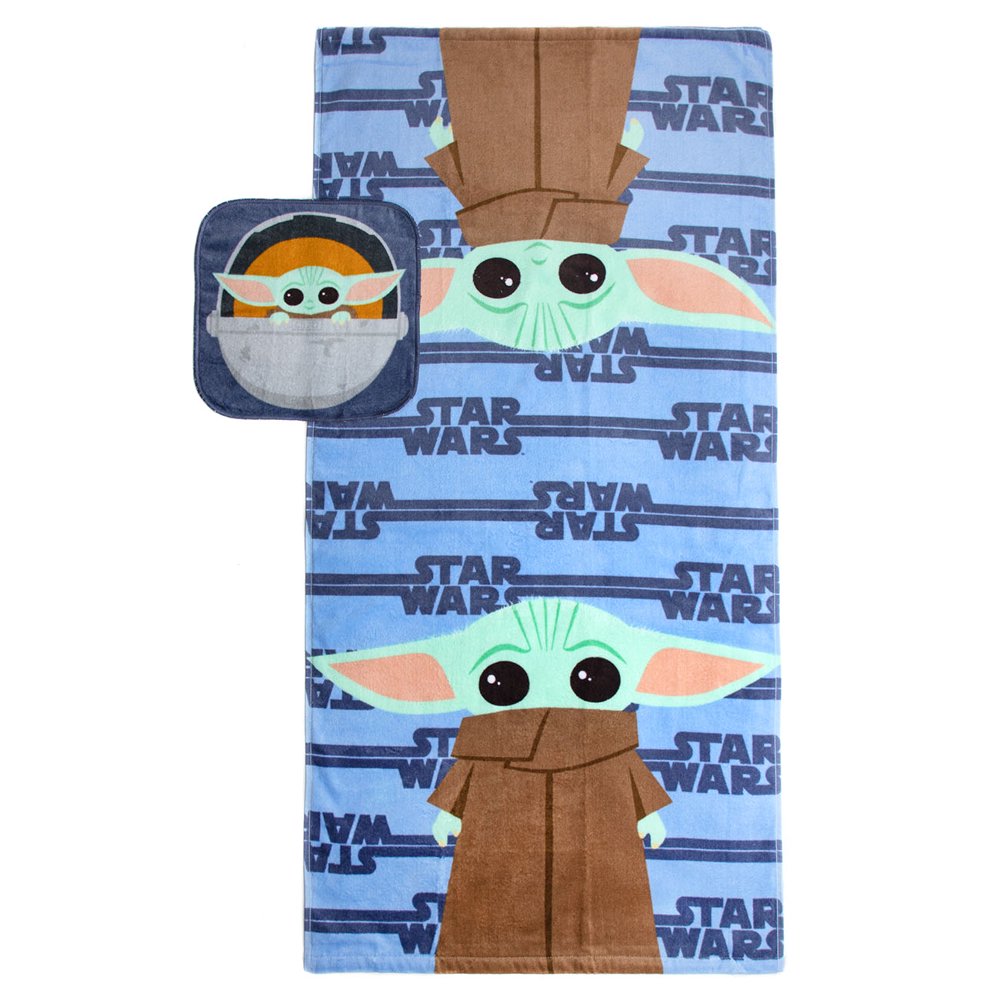 Mandalorian Multicolor Cotton Bath Towel Set