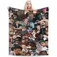 thumbnail image 2 of Josh Hutcherson Blanket Anti-Pilling Throw Blanket Plush Blanket Lightweight & Ultra-Soft, Warm & Comfy Flannel Fleece Blanket for Couch, Bed, Sofa, 30x40, 2 of 6