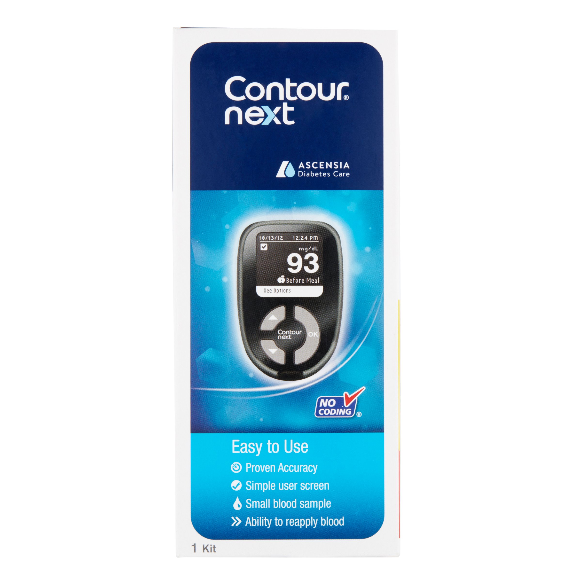 Contour Next Blood Glucose Monitoring System, 1 Kit - image 3 of 5