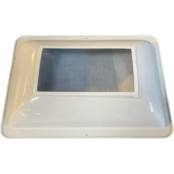White Premium Heavy Duty RV Skylight 14" x 22" with Window