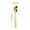 Gold, variant on 304 Stainless Steel Kids Spoon, Thickened Baby Feeding Spoon, Mini Portable Table Spoon, Food Grade Infant Complementary Food Spoon for Home Daily Baby Feeding and Kids Dining Use