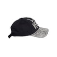 thumbnail image 4 of Womens Las Vegas Studded Fashion Baseball Cap - Black, 4 of 4