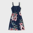 thumbnail image 3 of FYMNSI Mommy and Me Summer Floral Sleeveless Dresses Casual Boho Beach Sundress Family Matching V Neck Midi Tank Dress (Girl 8-9T), 3 of 8