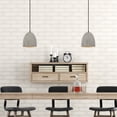 thumbnail image 5 of Worldwide Lighting E80017-001 8.63 x 7.25 x 7.25 in. Remington 1-Light Concrete Grey Shade Pendant, Black, 5 of 5
