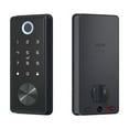 thumbnail image 2 of Black TT Lock Deadbolt TTlock APP Door Lock Smart Card Electronic For Security Mortise Smart Home, 2 of 7