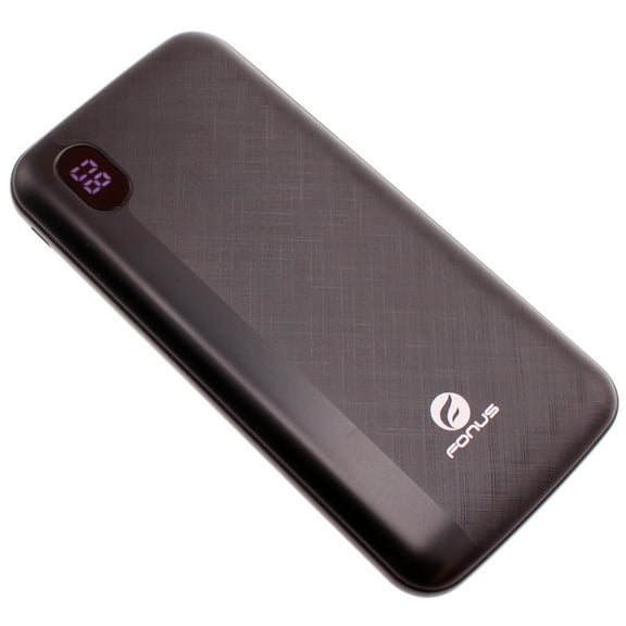 LED Display 10000mAh Power Bank for iPhone 16/Pro/Max/Plus - Backup Battery Portable Charger Slim 2-Port USB 1-Port USB-C