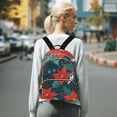 thumbnail image 7 of FORMRS Mini Backpack Purse for Women Travel Daypack Casual Shoulder Bag, Christmas Berries, 7 of 7