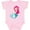 AD-Pink, variant on Inktastic Mermaid Girls Baby Bodysuit