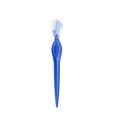 thumbnail image 1 of Youkk Makeup Tool Save Time Eye Brown Facial Shaver Styling Props Scraper Shapers Eyebrows Trimmer Practical Eyebrow Stencil Transparent Blue, 1 of 6