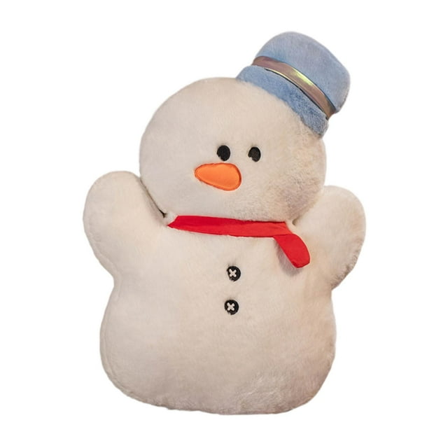 Peluche navideño de animal de peluche para el Día de Acción de Gracias, vacaciones de invierno para niños Muñeco de nieve