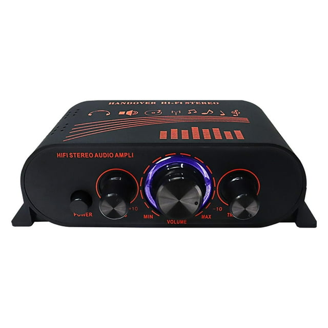 12V Car Audio High Power Amplifier Auto Stereo Audio Amplifier Bass Control HiFi
