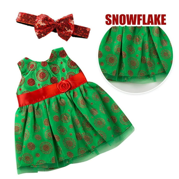 Wdhugt 18 Inch Doll Clothes Skirt Outfit For Birthday Christmas Valentine Day Gift Cloth Dress Up Costume For 45Cm Dolls Princess Party Wear